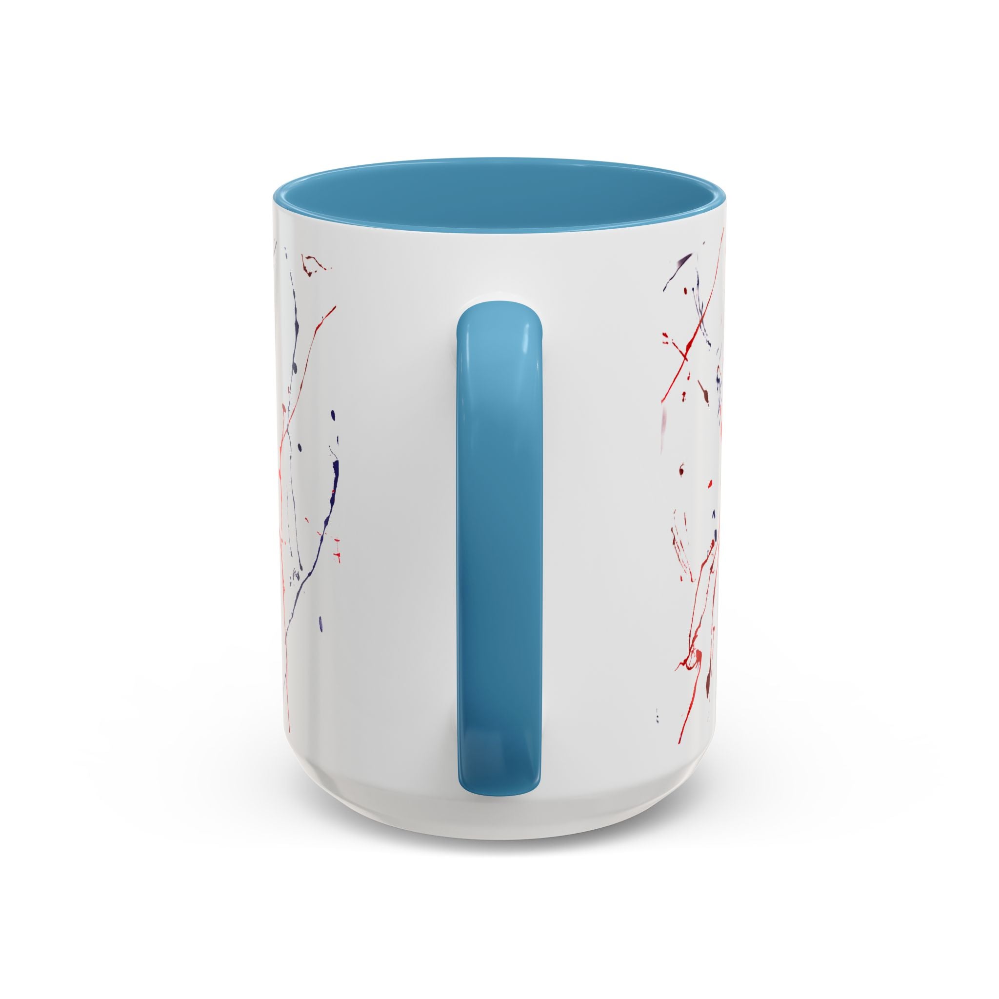 Buffalo football inspired Messy Mafia™ Accent Coffee mug featuring "Tailgating Ted"