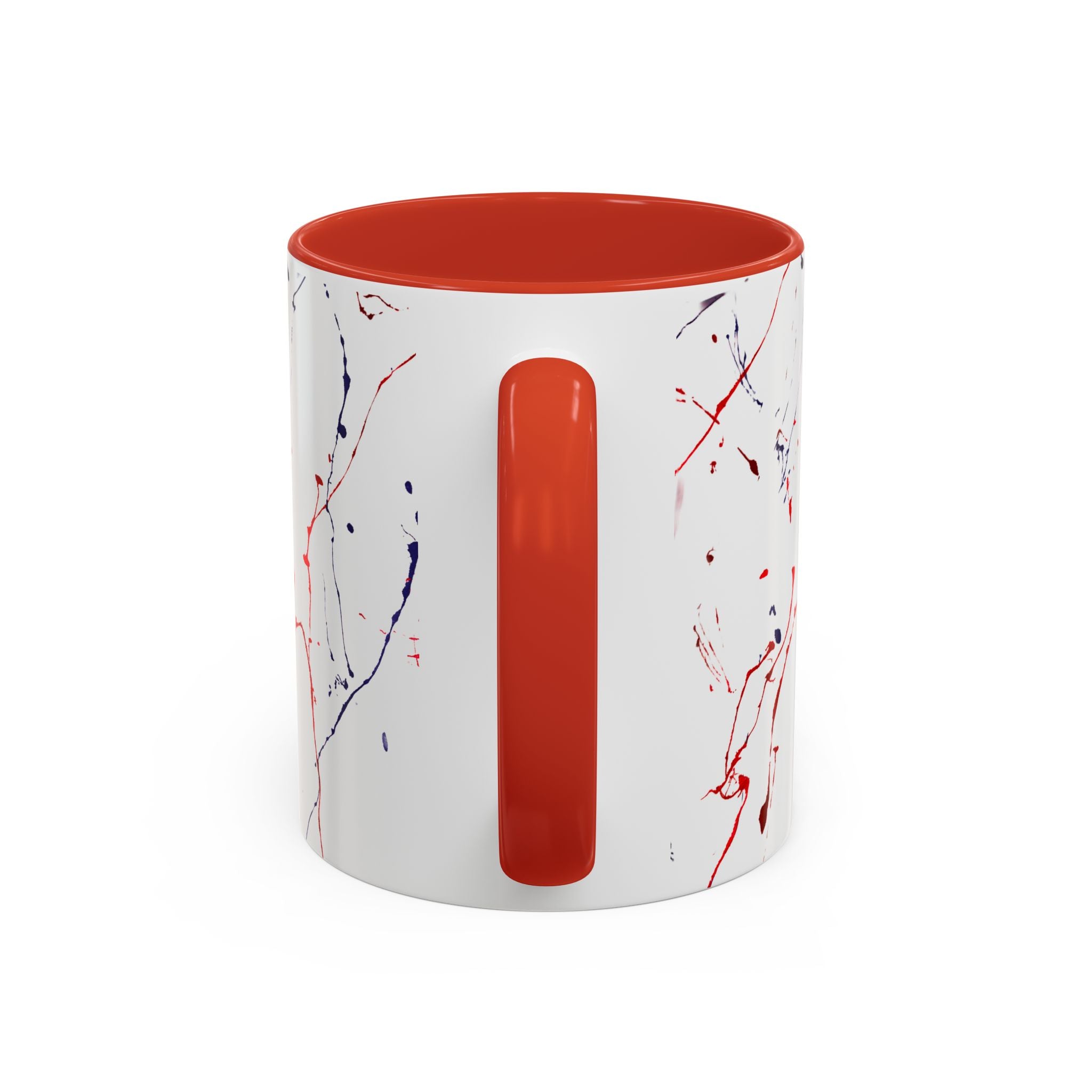 Buffalo football inspired Messy Mafia™ Accent Coffee mug featuring "Tailgating Ted"