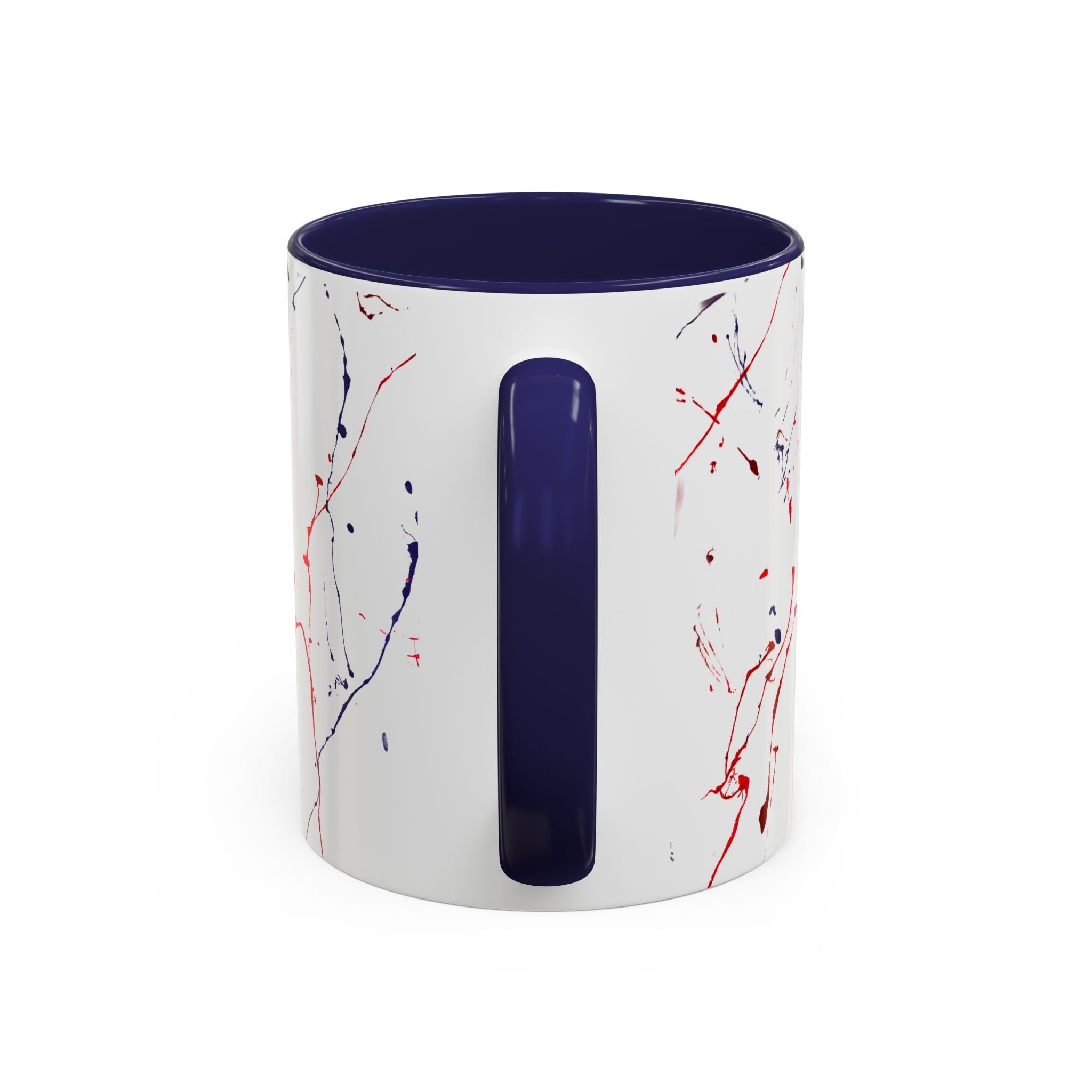 Buffalo football inspired Messy Mafia™ Accent Coffee mug featuring "Tailgating Ted"