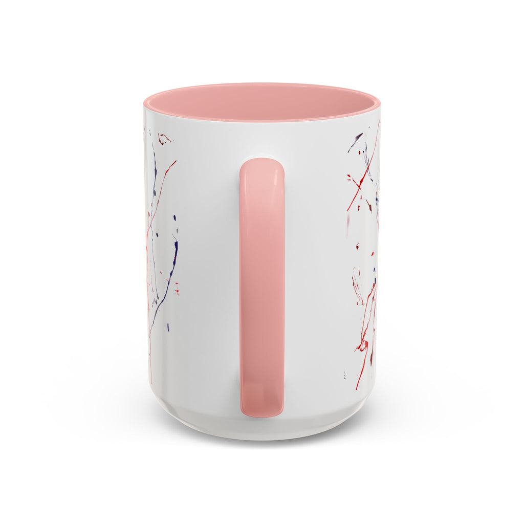 Buffalo football inspired Messy Mafia™ Accent Coffee mug featuring "Tailgating Ted"